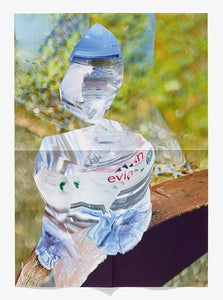 Evian Bottle Poster
