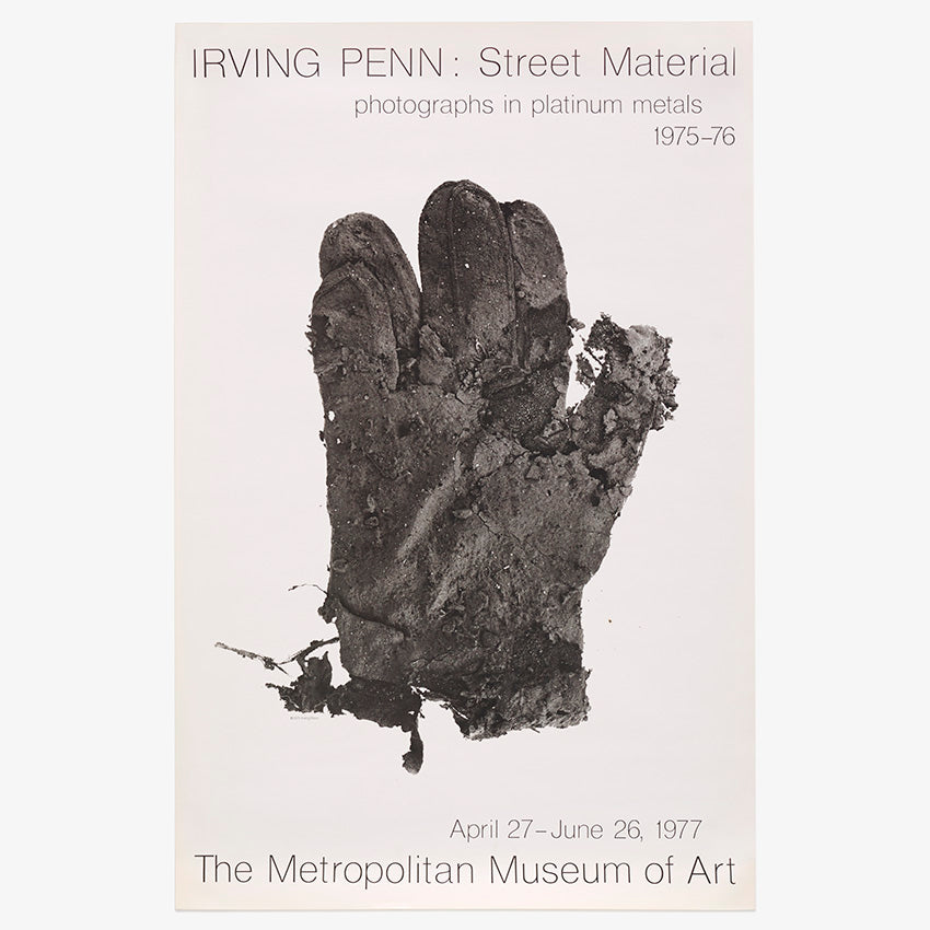 Irving Penn, Street Material, MET Poster, 1977
